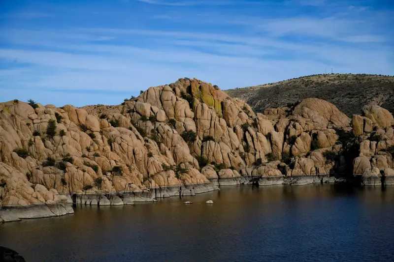Granite Dells boulders above Watson Lake near Prescott, Arizona